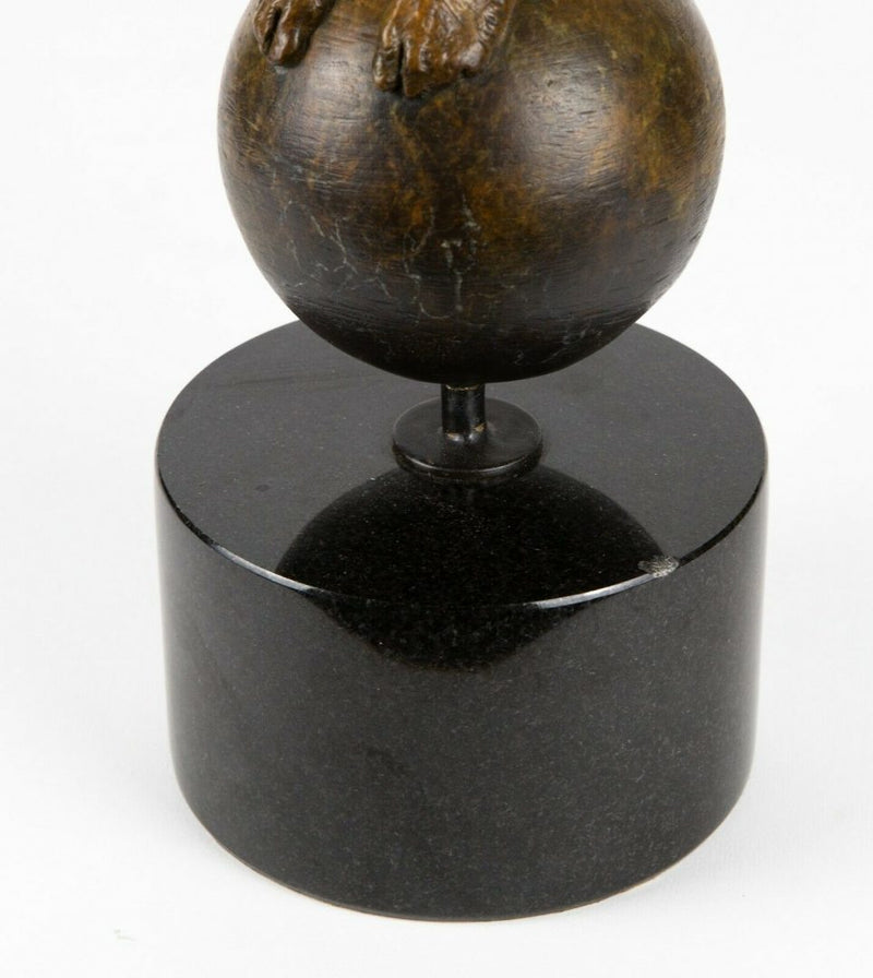 CARL PAYNE (b.1969) -CONQUEST- LIMITED EDITION BRONZE SCULPTURE FIGURE & COA