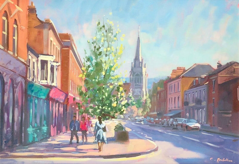 Charles Rowbotham painting
