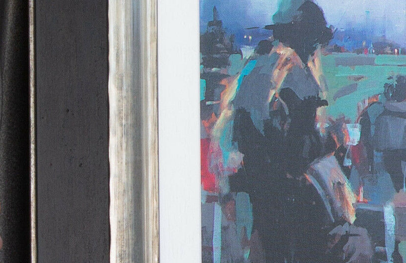 CHRISTIAN HOOK (BRITISH, b.1971) -EMBANKMENT- LIMITED EDITION LONDON CITY PRINT, 39/195