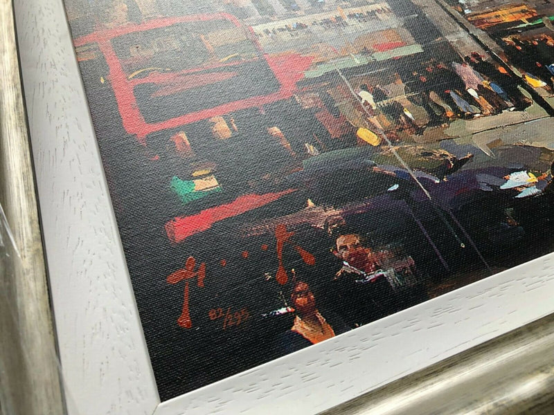 CHRISTIAN HOOK (BRITISH, b.1971) -TRAFALGAR SQUARE- LIMITED EDITION LONDON PRINT, 82/295