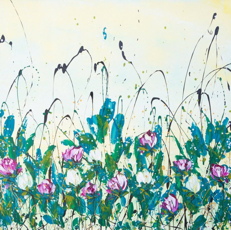 Clare Sykes painting