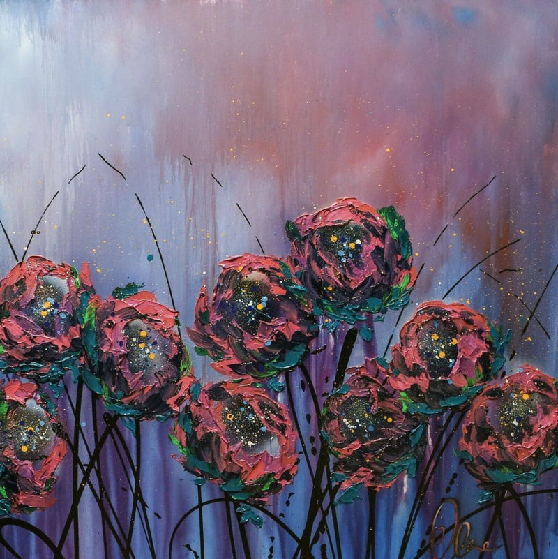 Clare Sykes painting