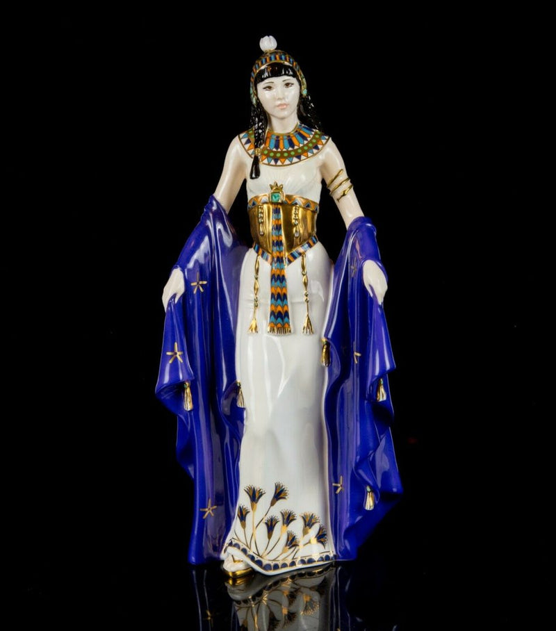 COALPORT -QUEEN HATSHEPSUT- LIMITED EDITION EGYPTIAN FIGURE MODEL 415/1230 &amp; COA