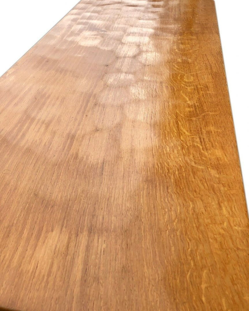 COLIN 'BEAVERMAN' ALNMACK, EX-MOUSEMAN ROBERT THOMPSON OAK COFFEE SIDE TABLE