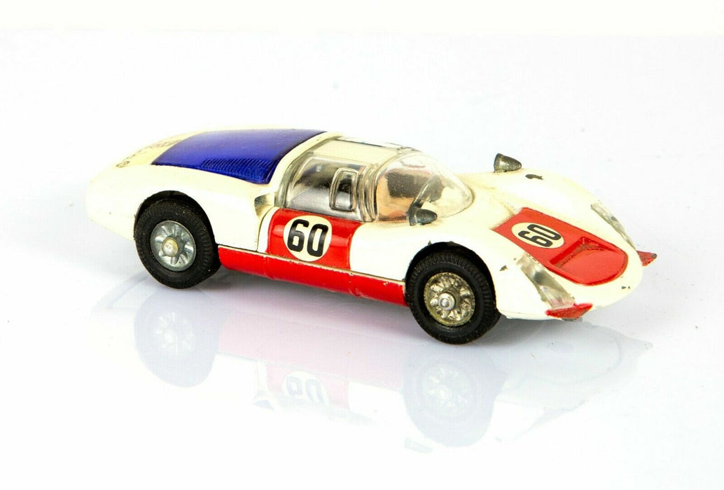 CORGI TOYS -PORSCHE CARRERA 6 No. 330- VINTAGE WHITE RACE CAR DIECAST MODEL, BOXED