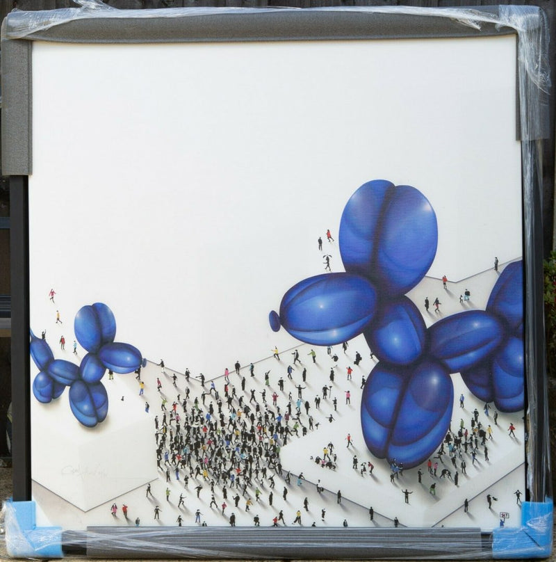 CRAIG ALAN (AMERICAN, b.1971) -THE UNDERDOG- LARGE LIMITED EDITION BALLOON DOG PRINT, 24/75