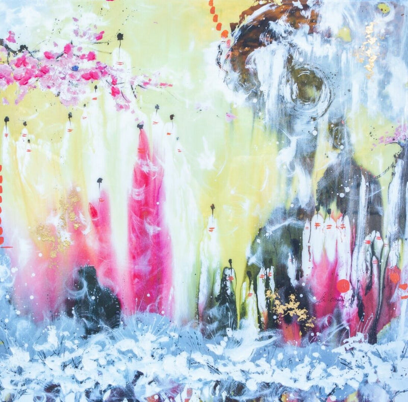 DANIELLE O'CONNOR AKIYAMA (BRITISH, C20th) -COCKTAIL HOUR- LIMITED EDITION PRINT 29/75