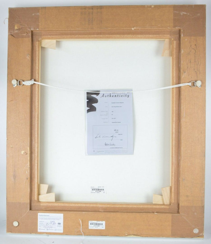 DANIELLE O'CONNOR AKIYAMA (BRITISH, C20th) -THE THING ABOUT LOVE- LIMITED EDITION PRINT