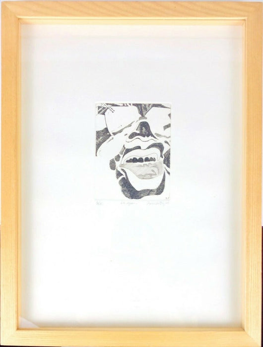 DAVID OXTOBY '62 AGAIN' LIMITED EDITION ETCHING PRINT, SIGNED