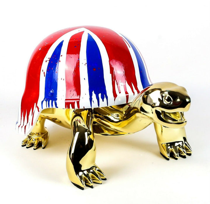 Diederik Van Apple -Golden Peace Turtle, Union Jack- Limited Edition ...