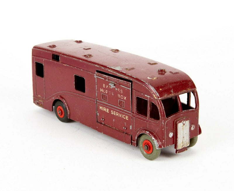 DINKY TOYS -BRITISH RAILWAYS EXPRESS HORSE BOX No. 581- VINTAGE VAN LORRY MODEL, BOXED