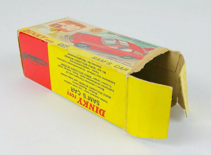 DINKY TOYS - SAM'S CAR No. 108 VINTAGE GERRY ANDERSON JOE 90 MODEL CAR -BOXED-