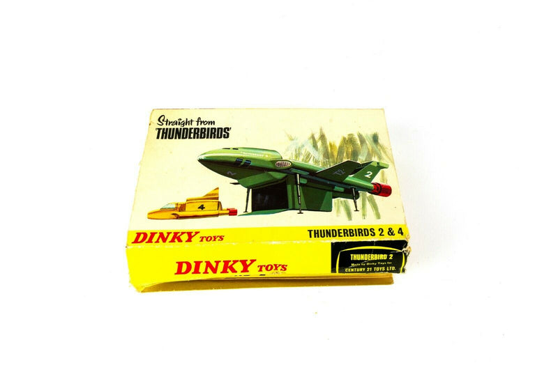 DINKY TOYS -THUNDERBIRDS 2- VINTAGE GERRY ANDERSON MODEL No. 101, BOXED &amp; TRAY