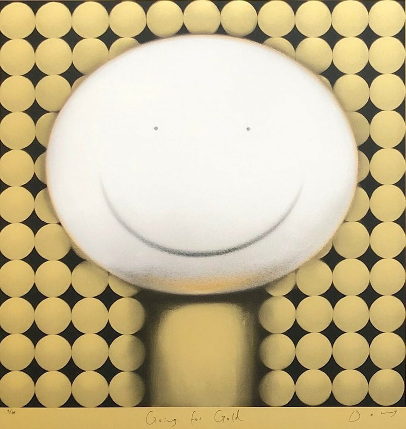 DOUG HYDE (BRITISH, b.1972) -GOING FOR GOLD- LIMITED EDITION GICLEE PRINT