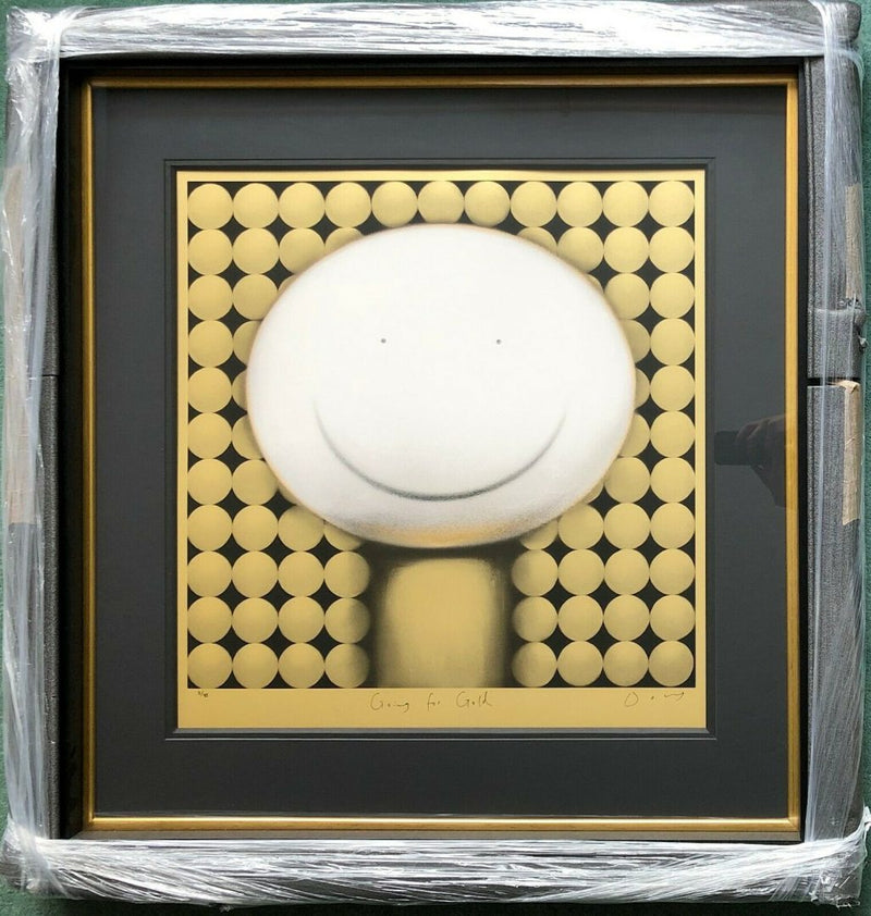 DOUG HYDE (BRITISH, b.1972) -GOING FOR GOLD- LIMITED EDITION GICLEE PRINT