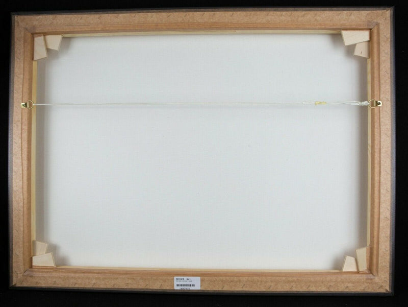 DOUG HYDE (BRITISH, b.1972) -MOO- LIMITED EDITION COW BOX CANVAS PRINT, 64/195