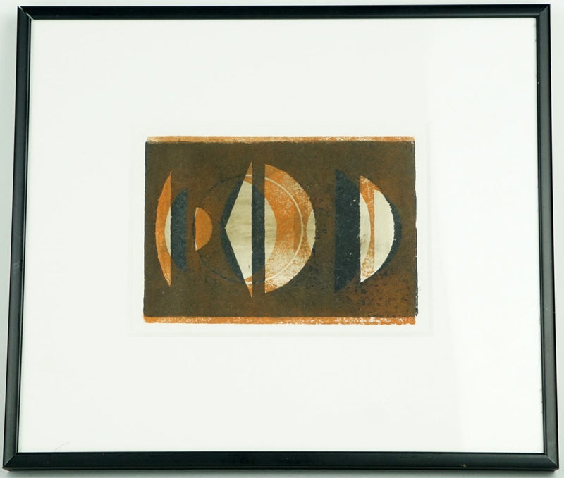 JOHN WELLS - CHRISTMAS CARD ABSTRACT COLOUR MIXED MEDIA