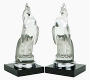 Lalique glass mascot