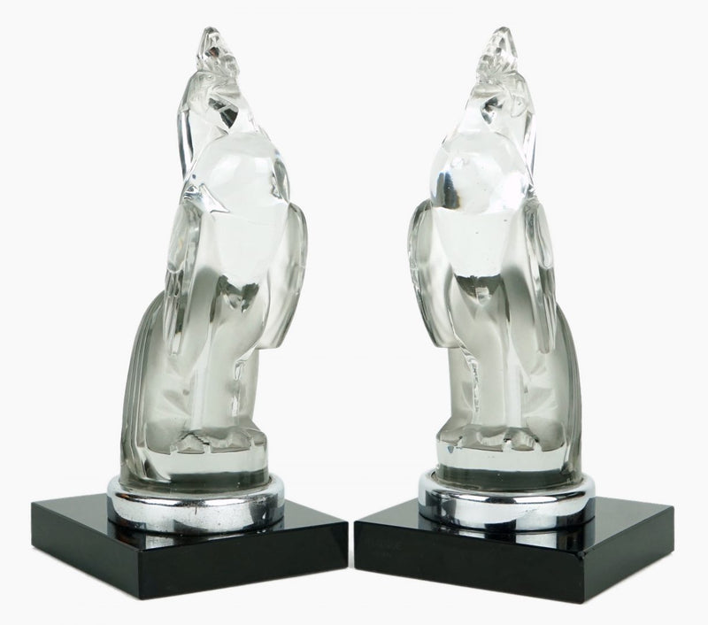 Lalique glass mascot