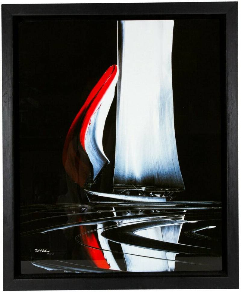 DUNCAN MACGREGOR (BRITISH, b.1961) -INTO THE NIGHT- LIMITED EDITION BOAT PRINT