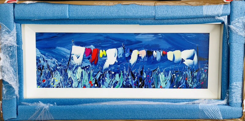 DUNCAN MACGREGOR (BRITISH, b.1961) -IN THE BREEZE- SEASCAPE, LIMITED EDITION PRINT
