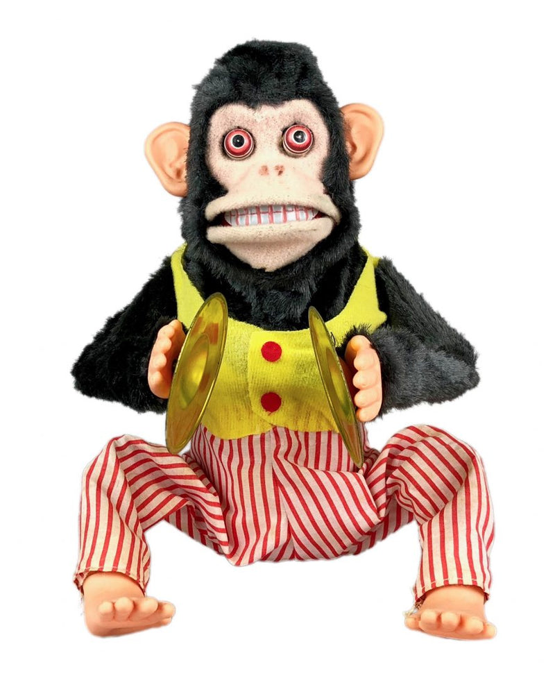DAISHIN 'MUSICAL JOLLY CHIMP' BATTERY OPERATED MONKEY TOY, BOXED