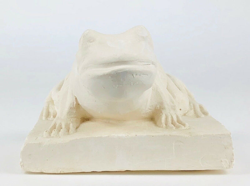 EDUARDO PAOLOZZI - FROG, CAST PLASTER TOAD FIGURE MODEL