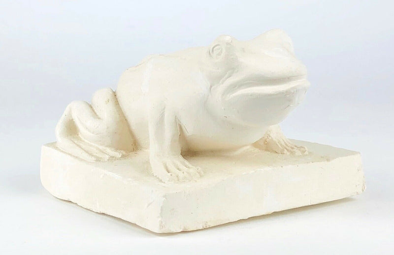 EDUARDO PAOLOZZI - FROG, CAST PLASTER TOAD FIGURE MODEL