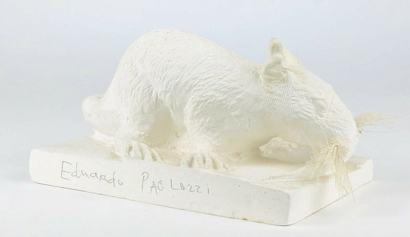 EDUARDO PAOLOZZI - RAT, CAST PLASTER FIGURE MODEL, SIGNED