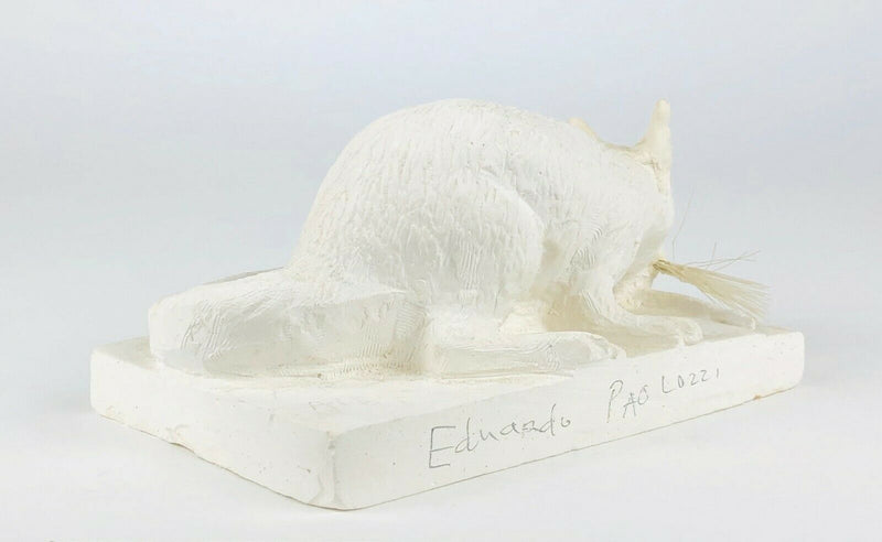 EDUARDO PAOLOZZI - RAT, CAST PLASTER FIGURE MODEL, SIGNED