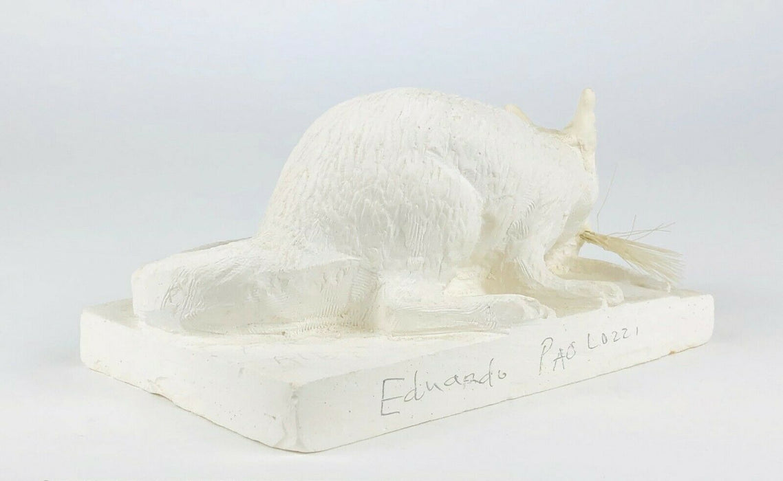 EDUARDO PAOLOZZI (SCOTTISH, 1924-2005) -RAT- CAST PLASTER FIGURE MODEL, SIGNED