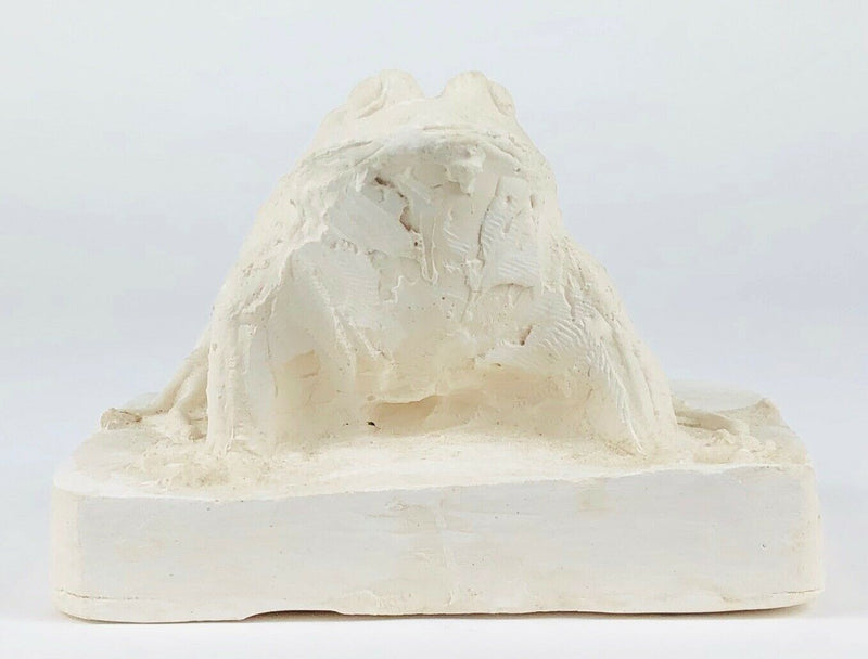 EDUARDO PAOLOZZI (SCOTTISH, 1924-2005) -TOAD- CAST PLASTER FROG FIGURE MODEL