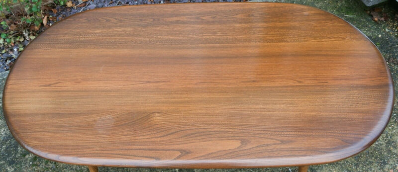 ERCOL GOLDEN DAWN - RETRO BLONDE SIDE COFFEE OCCASIONAL TABLE No. 1063