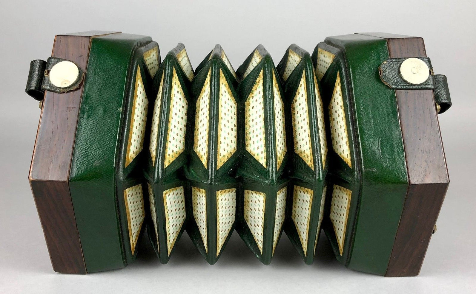 F C Nickolds English 48Key System Concertina Hand Accordion In C