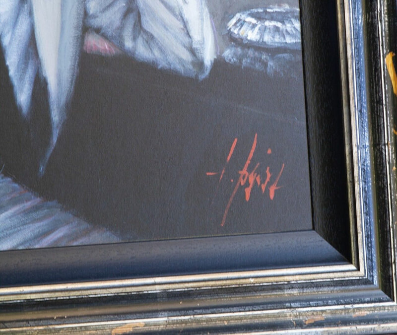 FABIAN PEREZ -MAN IN WHITE SUIT- LARGE ARTISTS PROOF LIMITED EDITION PRINT 11/20