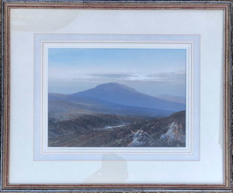 FREDERICK JOHN WIDGERY, CORNWALL MOORLAND LANDSCAPE STUDY, GOUACHE, SIGNED