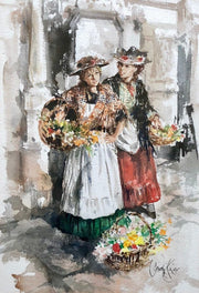 Gordon King painting