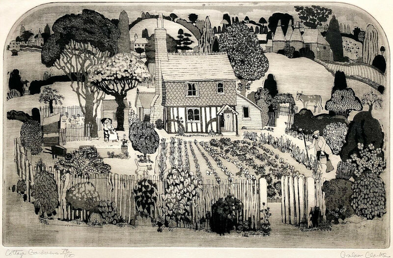 Graham Clarke etching