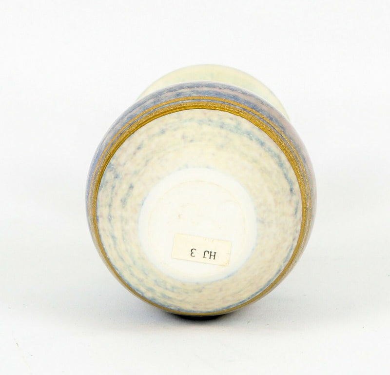 HAZEL JOHNSON (BRITISH, 1933-2011) STUDIO POTTERY PORCELAIN BOTTLE BUD VASE