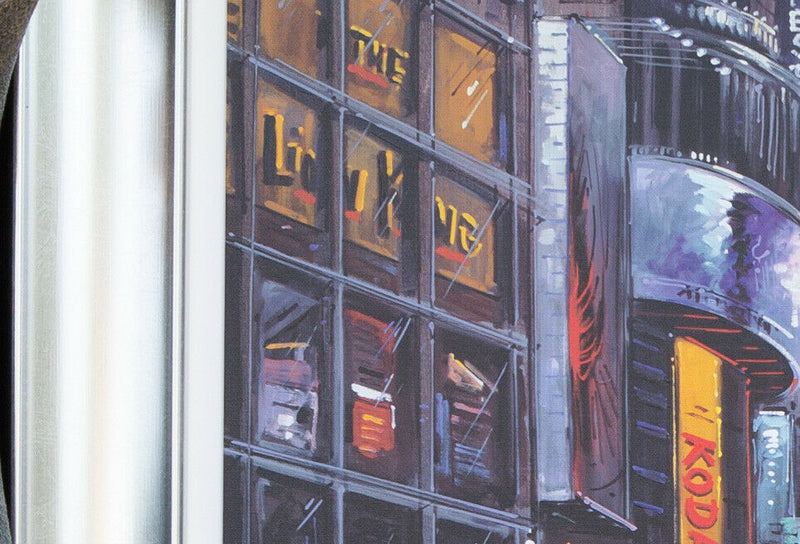HENDERSON CISZ (BRAZILIAN, b.1960) -TIMES SQUARE MORNING- LIMITED EDITION PRINT
