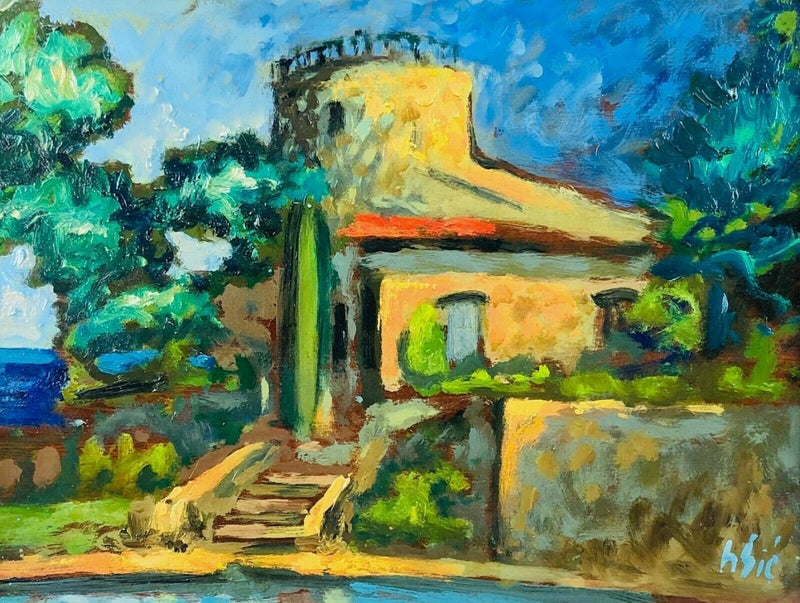 Henri Sie painting