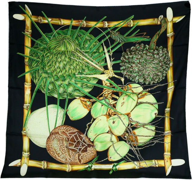HERMÈS Jardin Créole スカーフ Hermès Jardin Créole Scarf ○ Labellov ○ Buy and Sell