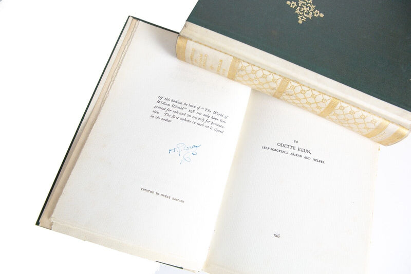 H.G. WELLS -WORLD OF WILLIAM CLISSOLD- 1926 ERNEST BENN, LIMITED EDITION, SIGNED