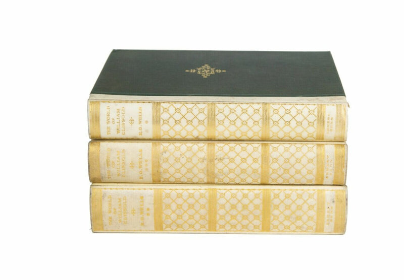 H.G. WELLS -WORLD OF WILLIAM CLISSOLD- 1926 ERNEST BENN, LIMITED EDITION, SIGNED