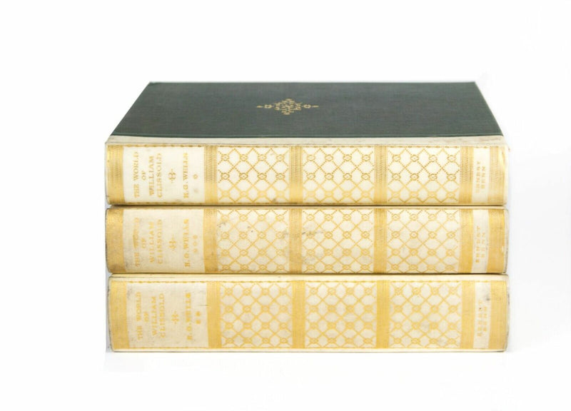 H.G. WELLS -WORLD OF WILLIAM CLISSOLD- 1926 ERNEST BENN, LIMITED EDITION, SIGNED