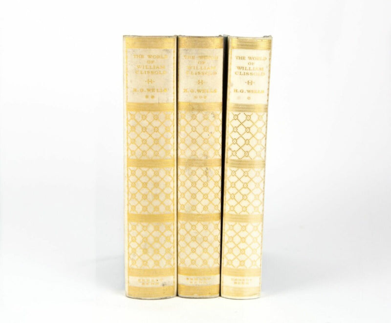 H.G. WELLS -WORLD OF WILLIAM CLISSOLD- 1926 ERNEST BENN, LIMITED EDITION, SIGNED