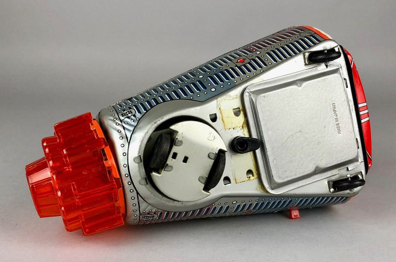 HORIKAWA -NEW SPACE CAPSULE- VINTAGE UNITED STATES NASA TIN PLATE ROCKET SHIP
