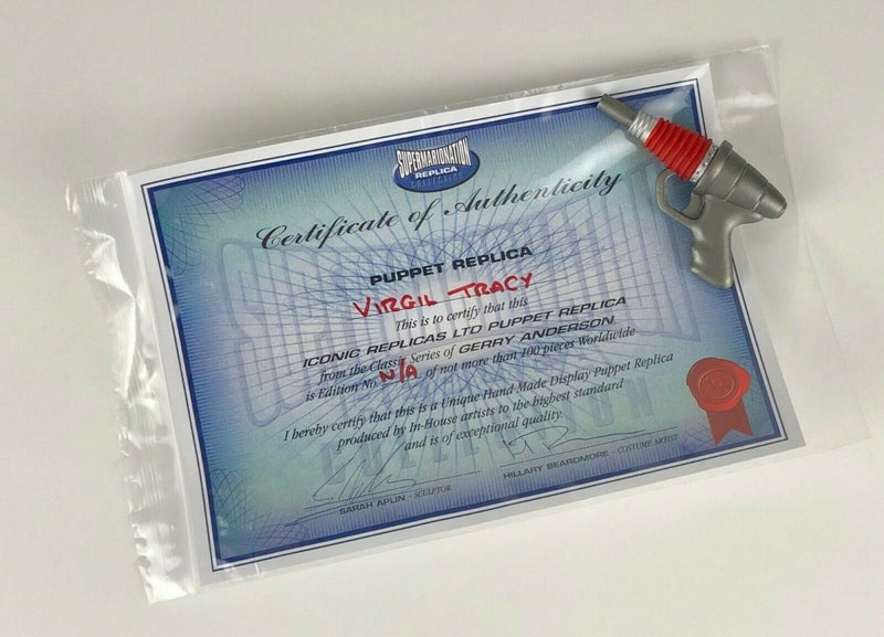 ICONIC REPLICAS 'VIRGIL TRACY' 1:1 FULL STUDIO SCALE THUNDERBIRDS PROP PUPPET