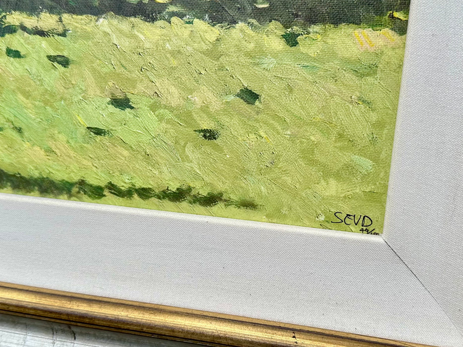 SHERREE VALENTINE DAINES, 'REGATTA MEMORIES', LARGE LIMITED EDITION PRINT & COA