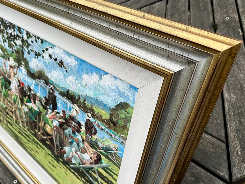 SHERREE VALENTINE DAINES, 'REGATTA MEMORIES', LARGE LIMITED EDITION PRINT & COA